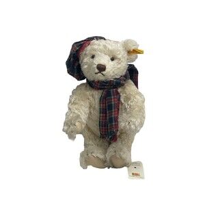 Steiff Growler Teddy Bear Four Seasons Winter "Colin" ca. 1998 Genuine Mohair